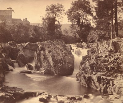 Chutes de la Llugwy, à Pont-y-Pair, 1857 - Roger Fenton