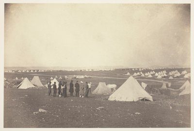 Quartiers du général Bosquet en direction de la ferme Mackenzie - Roger Fenton