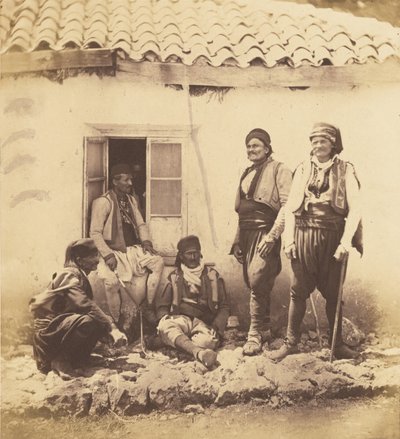 Groupe de Monténégrins. - Roger Fenton