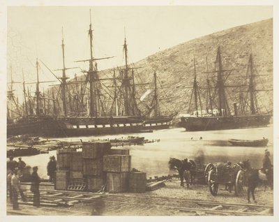 Tête de port, Balaklava - Roger Fenton