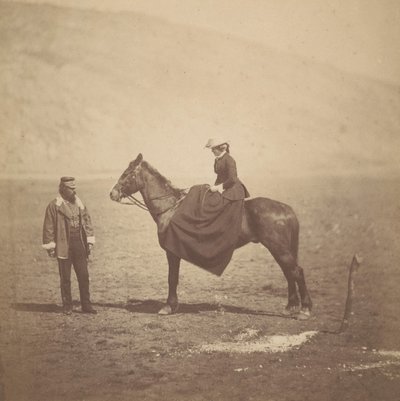 Henry Duberly et Mme Duberly - Roger Fenton