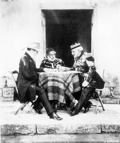 Lord Raglan, Omar Pacha et le général Pélissier, Crimée - Roger Fenton