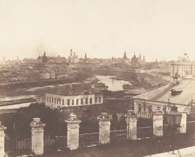 Moscou, le Kremlin au loin, 1852 - Roger Fenton