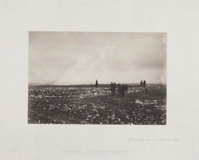 Officiers en Observation à la Colline de Cathcart - Roger Fenton