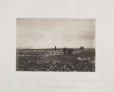 Officiers en observation à Cathcarts Hill, 1855 - Roger Fenton