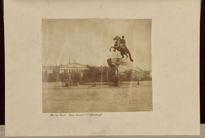 Pierre le Grand, place Isaac, Saint-Pétersbourg [sic] - Roger Fenton