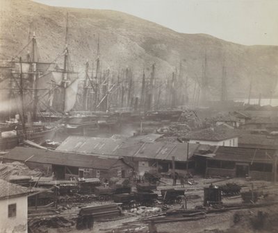 Hangars et ateliers ferroviaires, Balaklava - Roger Fenton