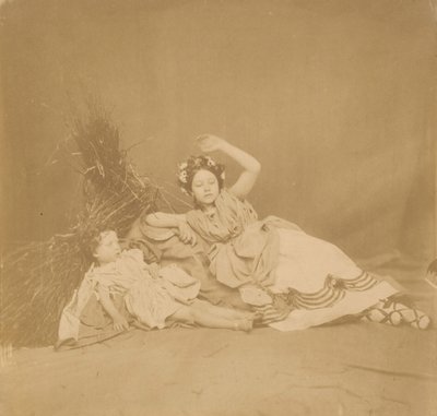 Enfants royaux dans un tableau des saisons, 1854 - Roger Fenton