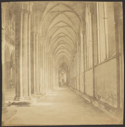 Couloir sud de la cathédrale de Salisbury - Roger Fenton