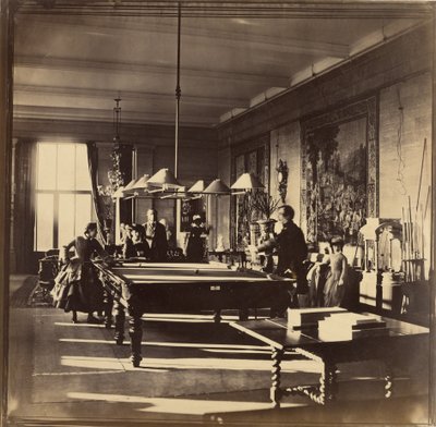 [La salle de billard, Mentmore House] - Roger Fenton