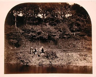Le repos du gardien, Ribbleside - Roger Fenton