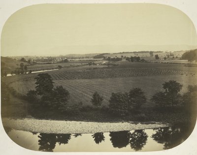 Vallée de la Ribble et Pendle Hill, 1859 - Roger Fenton