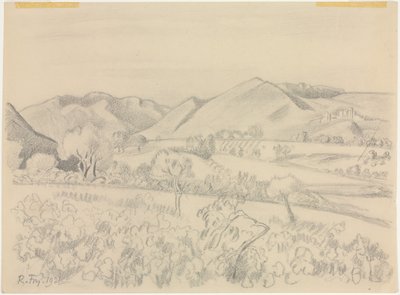 Paysage - Roger Fry