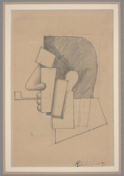 Tête Cubiste, c.1915-20 - Roger de La Fresnaye