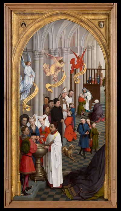 Baptême, confirmation et confession - Rogier van der Weyden