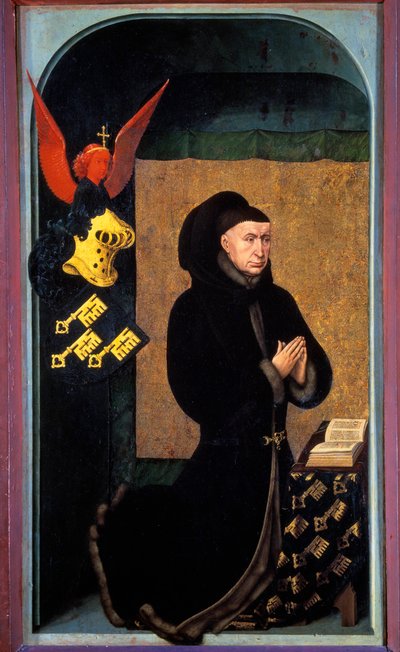 Portrait de Nicolas Rolin (1376-1461), chancelier de Bourgogne sous Philippe le Bon et fondateur des Hospices de Beaune en 1443 - Rogier van der Weyden