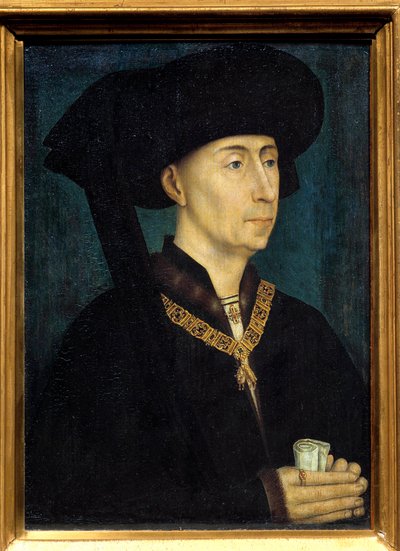 Portrait de Philippe III de Bourgogne dit Philippe le Bon - Rogier van der Weyden