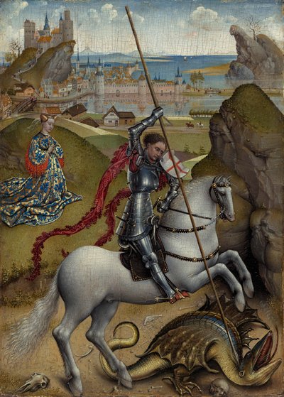Saint Georges et le Dragon - Rogier van der Weyden