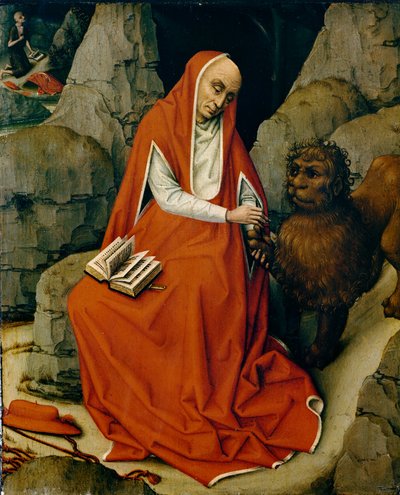 Saint Jérôme dans le désert, vers 1450-65 - Rogier van der Weyden
