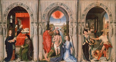 Triptyque de Saint Jean-Baptiste - Rogier van der Weyden