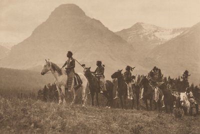 The Pass Finders, Piegan, Montana, 1913 (photo) - Roland W. Reed