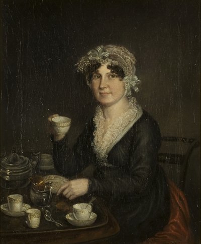 Portrait de Mme Ellen Sharples, c.1814 - Rolinda Sharples