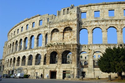 Amphithéâtre de Pula, Croatie - Roman