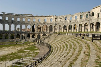 Amphithéâtre de Pula, Croatie - Roman