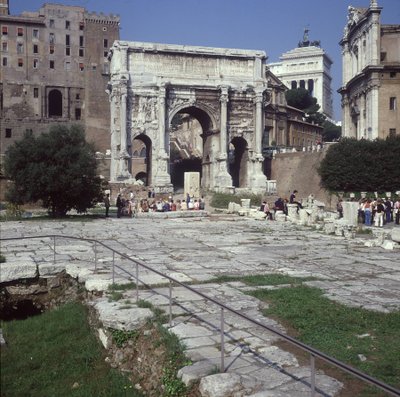 Arc de Septime Sévère, Forum Romain, Rome - Roman