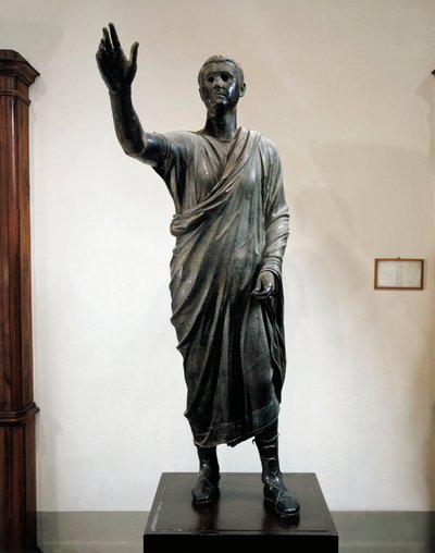 Statue en bronze d