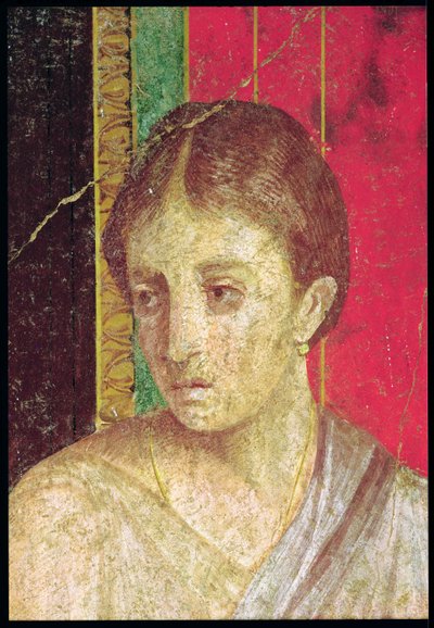Tête de la Mère assise (détail) - Roman