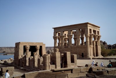 Antiquité égyptienne : kiosque de Marcus Ulpius Trajanus - Roman