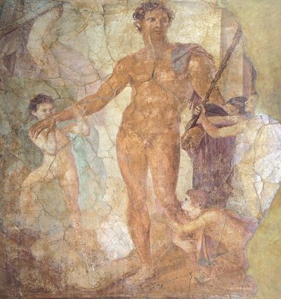 Fresque représentant Thésée Libérateur (fresque) - Roman