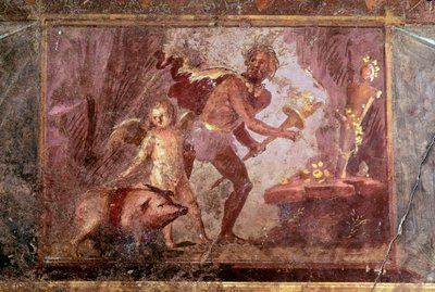 Fresque de la Villa des Mystères, Pompéi - Roman