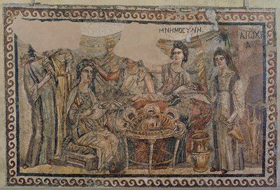 Symposium funéraire, de la nécropole d