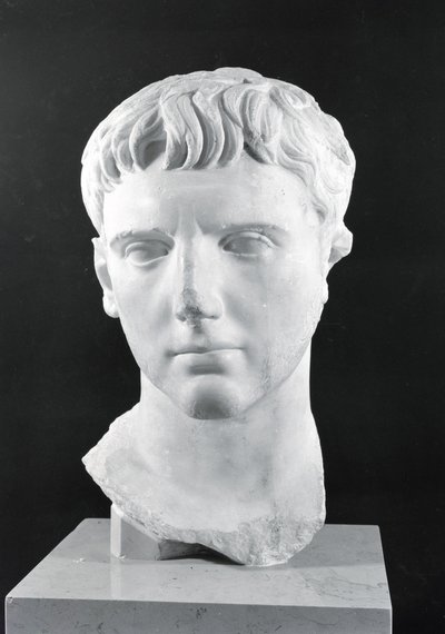 Tête de César Auguste (63 av. J.-C.-14 apr. J.-C.) - Roman