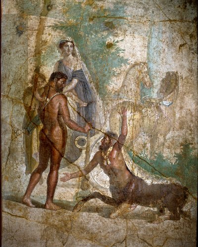 Hercule, Déjanire et le centaure Nessus - Roman