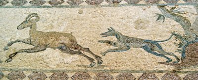 Scène de chasse, Maison de Dionysos, Paphos, Chypre - Roman