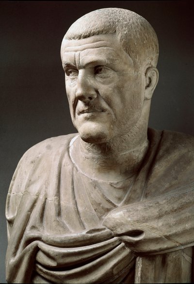 Statue en marbre de l