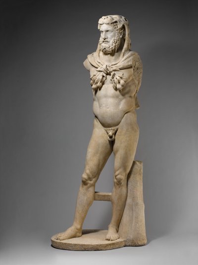 Statue en marbre d
