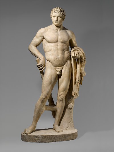 Statue en marbre d