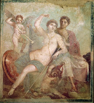 Mars et Vénus de la Maison de Mars et Vénus (Casa de Marte e Venere) Pompéi - Roman