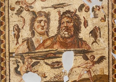 Océan et Téthys, mosaïque de l