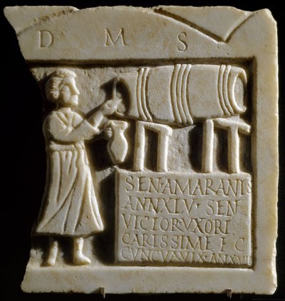 Relief Dépeignant une Scène de Taverne - Roman