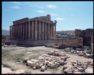 Vestiges du temple de Bacchus - Roman