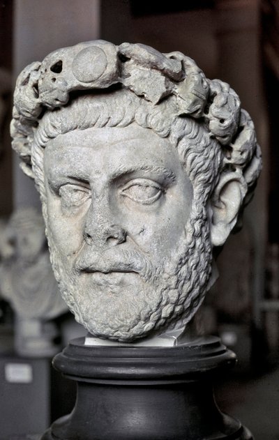 Art romain : buste de Dioclétien - Roman