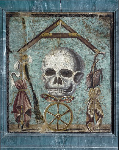Art romain : Memento mori, symboles de la Vie et de la Mort - Roman
