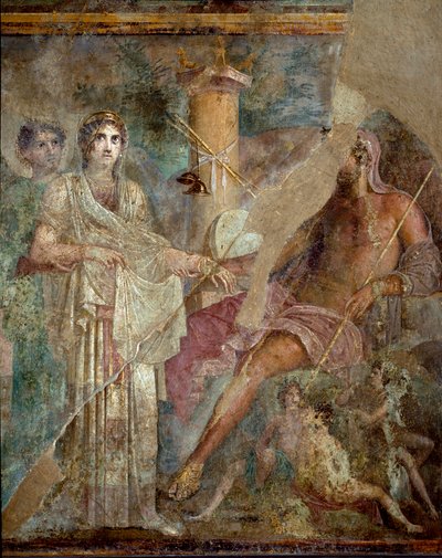 Art romain : Le mariage de Zeus et Héra sur le mont Ida - Roman