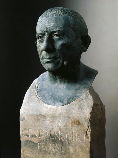 Art romain : buste du banquier Lucius Caecilius Iucundus - Roman