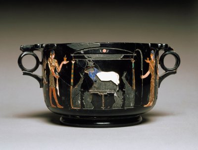 Art romain : coupe avec motifs égyptiens - Roman